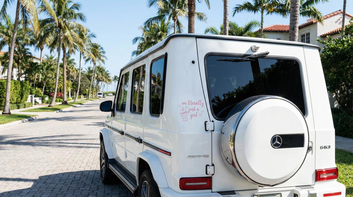G-Wagon with car decal