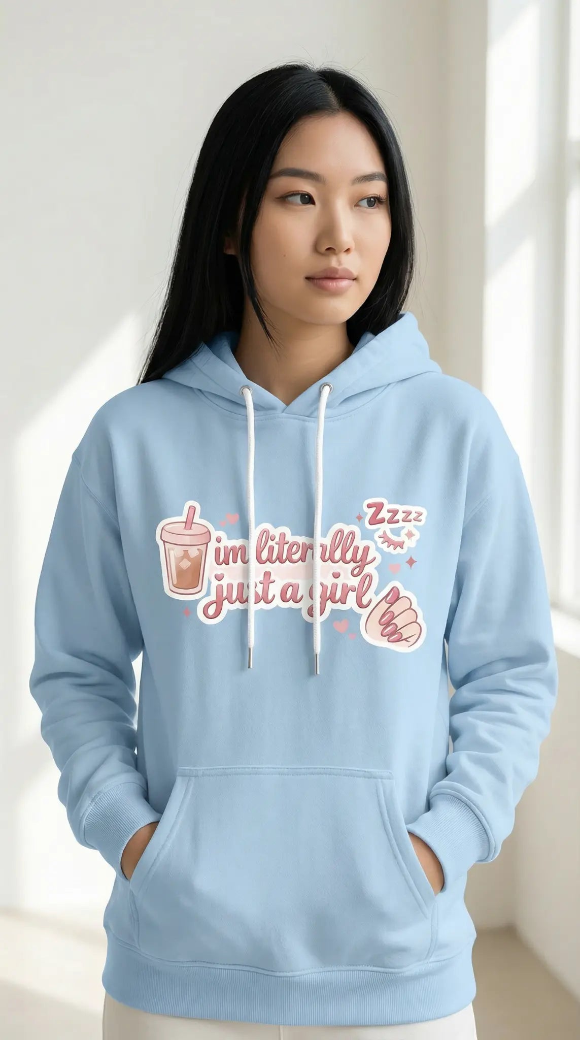 Baby Blue Hoodie